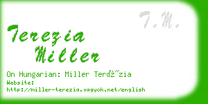terezia miller business card